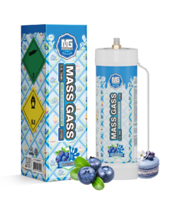 MassGass 3.3L/2112g -Bluberry Flavor Whipped Cream Chargers