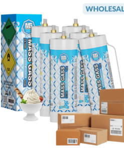 MassGass wholesale cream charger tank, food grade nitrous oxide cylinder